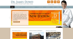 Desktop Screenshot of drjamesdowd.com